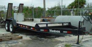 2008 Hudson 5 Ton Trailer with 18 Deck  