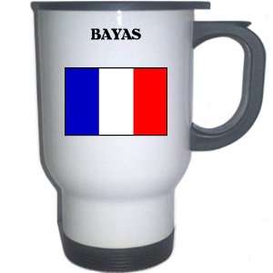  France   BAYAS White Stainless Steel Mug Everything 