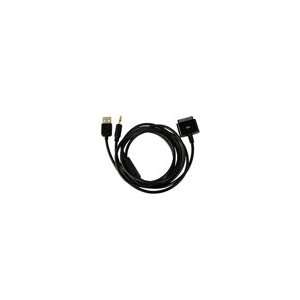  Apple iPhone 4 (GSM,AT&T) Black USB Line Out Dock Cable 3 