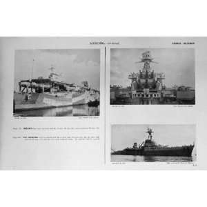    1953 54 Ships Bearn Gloire Suffren Tigre Tourville