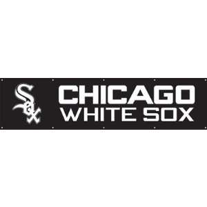  BCWS WHITE SOX Giant 8 Foot X 2 Foot Nylon Banner Sports 