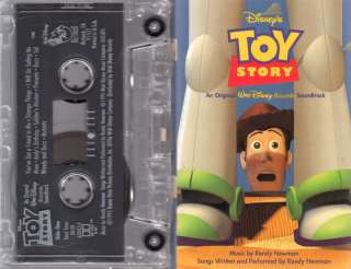 Toy Story Soundtrack Cassette Tape 1995 Randy Newman 050086088348 