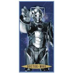  Dr Who Cyberman Beach Towel