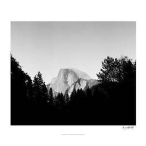    Half Dome In Trees   Poster by Tucker Smith (28x24)