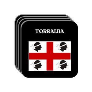   , Sardinia (Sardegna)   TORRALBA Set of 4 Mini Mousepad Coasters