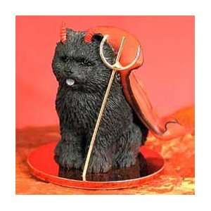  Chow Chow Little Devil Dog Figurine   Black