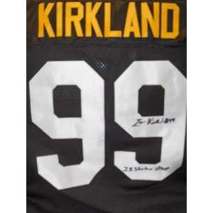  Levon Kirkland Pittsburgh Steelers Autographed Authentic 