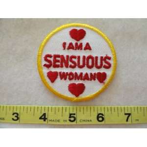  I Am A Sensuous Woman Patch 