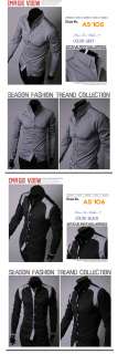B07 52 Mens Casual Slim Long Sleeves Shirt / 3Color  