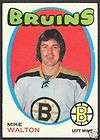 1971 ISSUE STAR WEEKLY MIKE WALTON BOSTON BRUINS COVER  