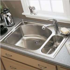    67 Culinaire Top Mount Dual Level Kitchen Sink