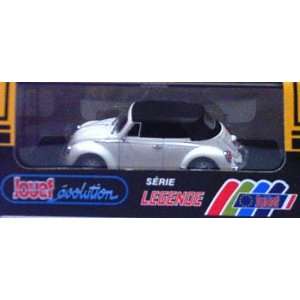  Jouef 1026 1978 VW Beetle 1303   Soft Top   White with 