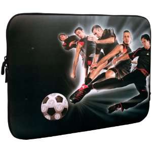  14 inch Soccer Players Notebook Laptop Sleeve Bag Carrying 