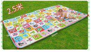 Baby infant crawl play Mat Oversized Two Sided 98x59  