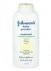 Johnsons Baby Powder, Pure Cornstarch, Medicated, 15 O
