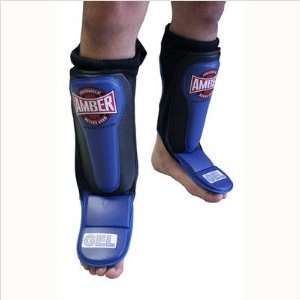   Goods Gel Shin and Instep Guards Slip on MMA Guards GSPS Size Medium