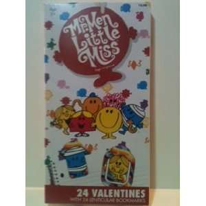  Mr. Men Little Miss 24 Linticular Valentines Bookmarks 