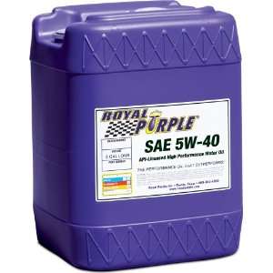  Royal Purple 05540 API licensed SAE 5W 40 High Performance 