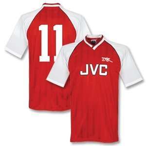  1988 Arsenal Home Retro Shirt +11 (Number Only   Merson 