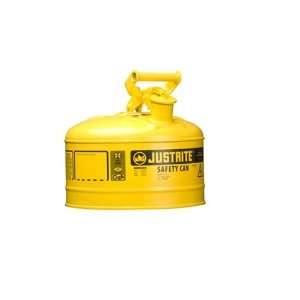  Justrite 1 Gallon Yellow Type I Safety Can   7110200