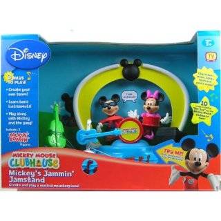 Talkin Bobbin Jamstand with Mickey & Minnie Figures ~ Toy Island