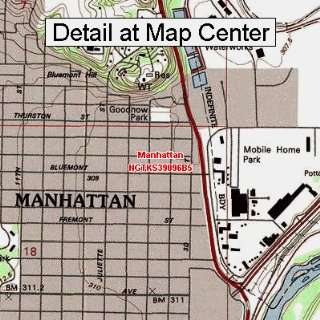   Map   Manhattan, Kansas (Folded/Waterproof)