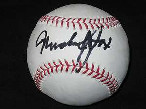 RARE ~ Michael J Fox Back to the Future Signed OMLB Baseball ~ JSA 