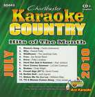 Chartbuster Karaoke CDG CB60443 Country Hits July 2010