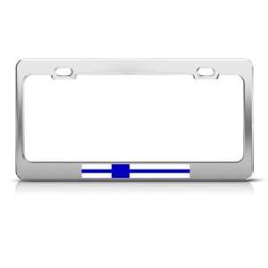  Finland Finnish Flag Suomi Country Metal license plate 