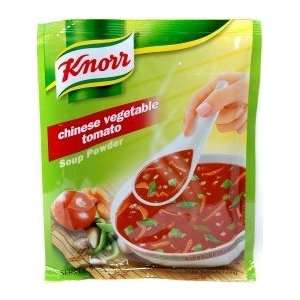 Knorr Chinese Vegetable Tomato Soup Powder   61g  Grocery 