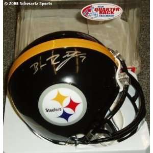  Ben Roethlisberger Signed Steelers Riddell Mini Helmet 