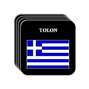  Greece   TOLON Set of 4 Mini Mousepad Coasters 
