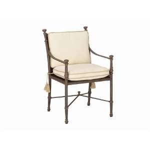  Landgrave Toledo Cast Aluminum Arm Patio Dining Chair 