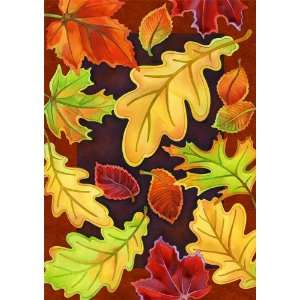  Toland Home Garden 102533 Leafy Leaves House Flag Patio 