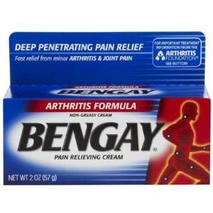  Bengay Arthritis Formula Pain Relieving Cream, Non Greasy 