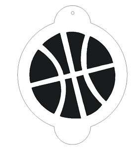 Basketball Stencil for Decorating Cake #S111  