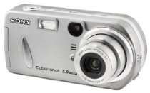 Online buy   Sony DSCP92 Cyber shot 5MP Digital Camera w/ 3x Optical 