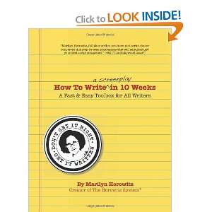  How to Write a Screenplay in 10 Weeks [Paperback] Marilyn 