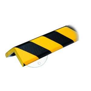   Foam Soft Edge Corner Wall Protection Bumper Guards, Yellow/Black
