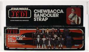Star Wars Figure Case Chewbacca Bandolier Strap AFA 75*  