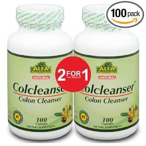   , 100 Capsules / Colon Cleansing / Natural Colon Cleanse / Twin Pack