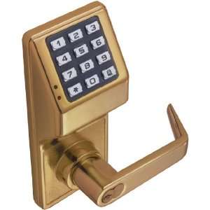 Alarm Lock DL5300/5 Antique Brass Trilogy Trilogy 2000 User Electronic 