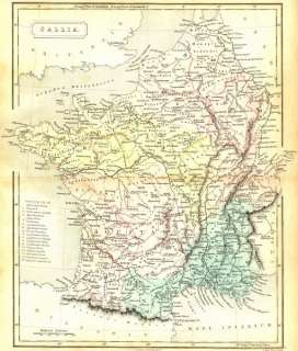 Title of Map Gallia