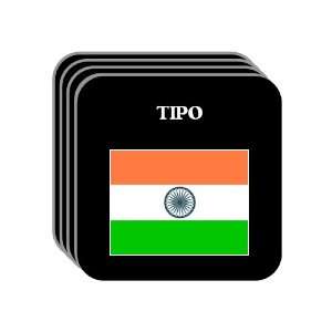  India   TIPO Set of 4 Mini Mousepad Coasters Everything 