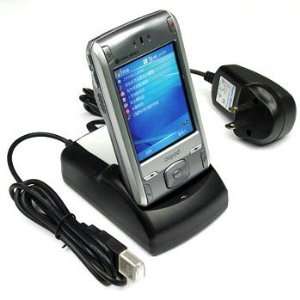  HTC Cingular 8125 PDA Smartphone USB Hot Sync Cradle Twin 