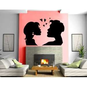  Kissing Couple Love Is in the Air Valentines Day Romantic 