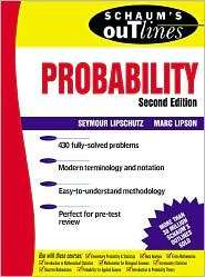 Schaums Outline of Probability, 2nd Edition, (0071352031), Seymour 