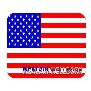  US Flag   McAlpin Wellborn, Florida (FL) Mouse Pad 