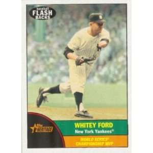   Topps Heritage Baseball Flashbacks #BF3 Whitey Ford 