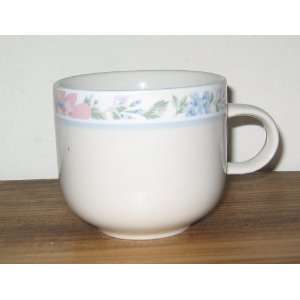 Tienshan Stoneware Floral Design Coffee Mug